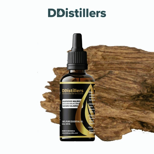 Agarwood Malino / Gaharu Sulawesi Essential Oil Pure 100%, 50-100ML GS