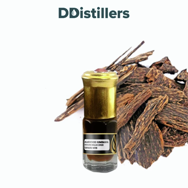 Agarwood Sumbawa / Gaharu NTB Essential Oil Pure 100%, 3-12ML GS