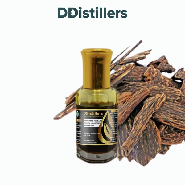 Agarwood Sumbawa / Gaharu NTB Essential Oil Pure 100%, 3-12ML GS