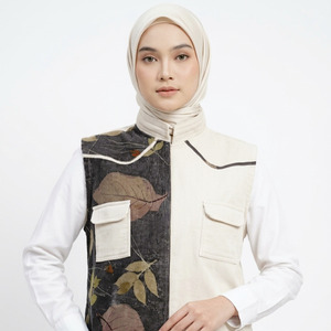Vest Ecoprint Corduroy
