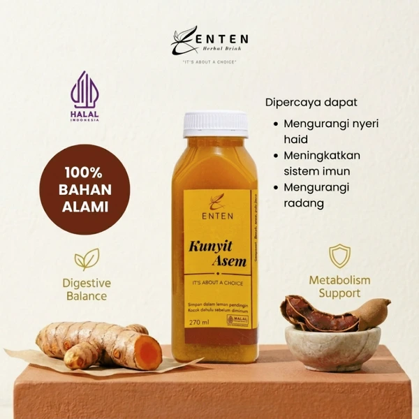 Kunyit Asem ENTEN 270 ml