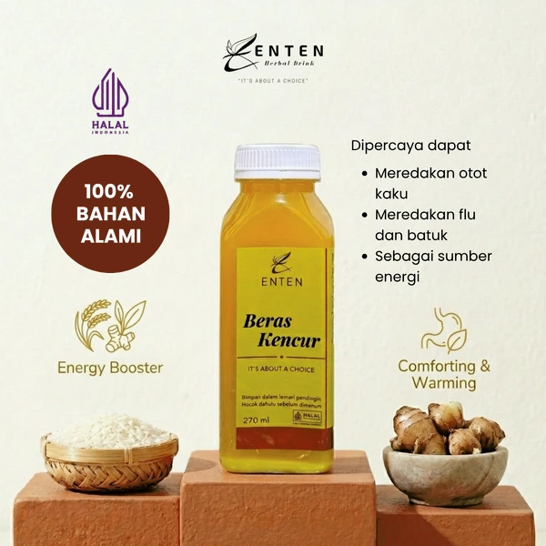 Beras Kencur ENTEN 270 ml