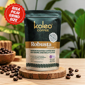 Kopi Bubuk Robusta Premium 135 g | Koleo Coffee