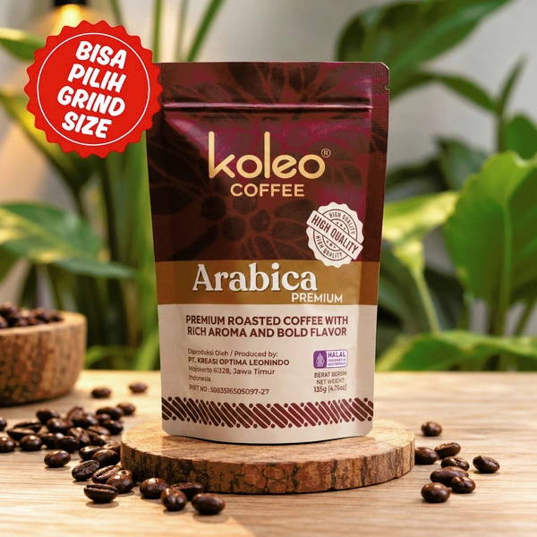 Kopi Bubuk Arabika Premium 135 g | Koleo Coffee