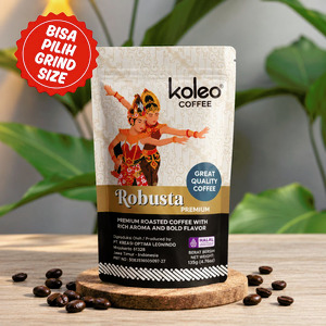 Kopi Robusta Premium Custom Pack 135 g | Koleo Coffee