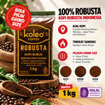 Kopi Bubuk Robusta 100% | Koleo Coffee