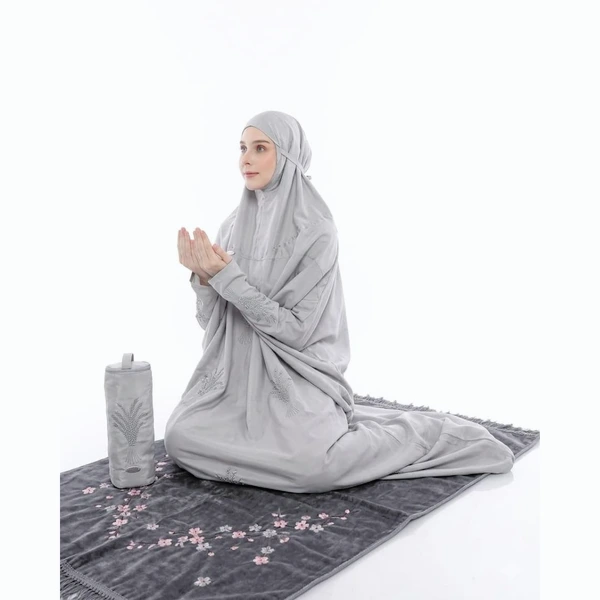 Mukena Hadramut Bordir Padi