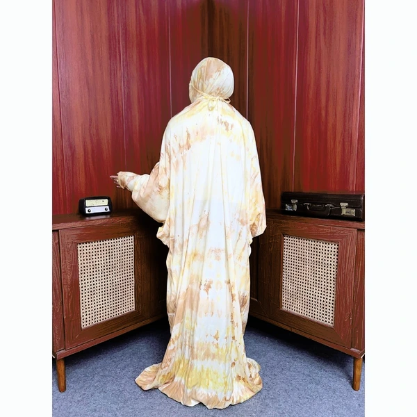 Mukena Hadramut Shibori