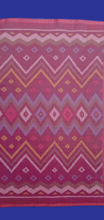 Kain tenun ikat full gosok