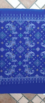 Kain tenun ikat full gosok