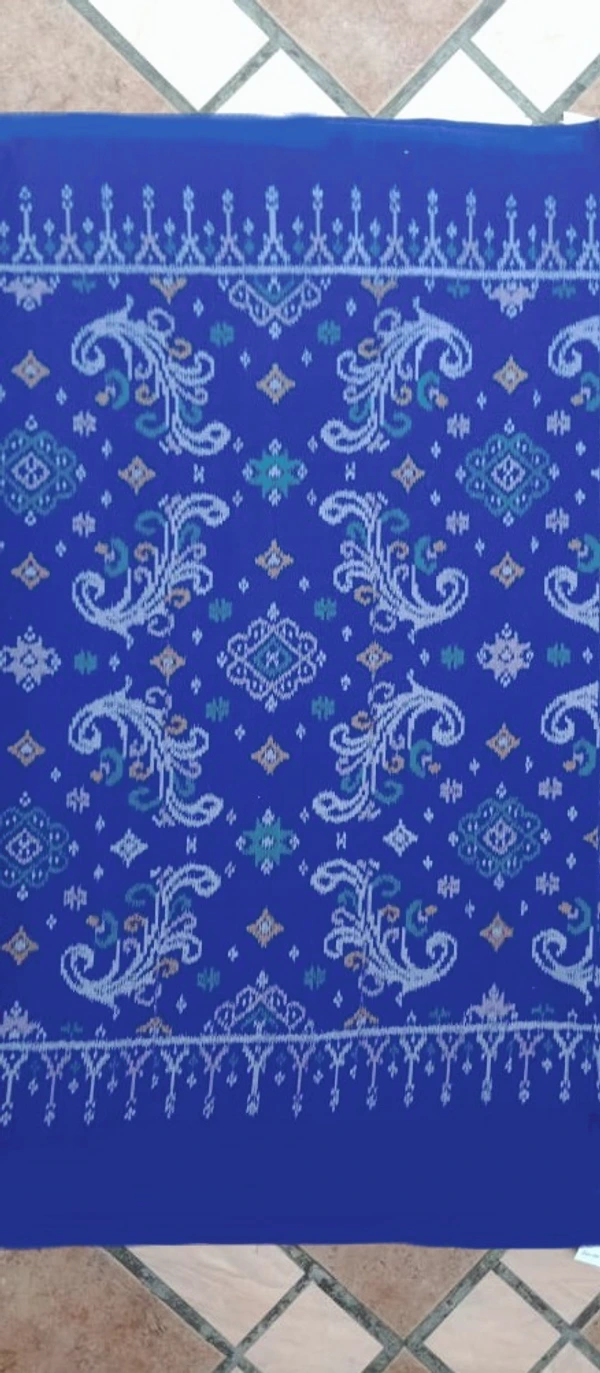 Kain tenun ikat full gosok
