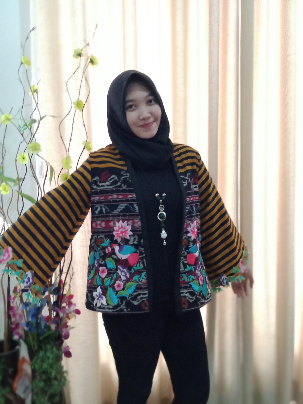 Outer ikat bordir