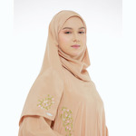 Mukena Pashmina Floral Vine