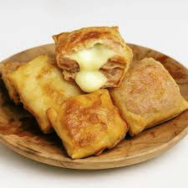 Dimsum goreng keju lumer