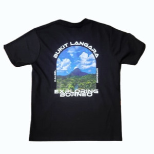 Tshirt Exploring Borneo - Bukit Langara Kalsel