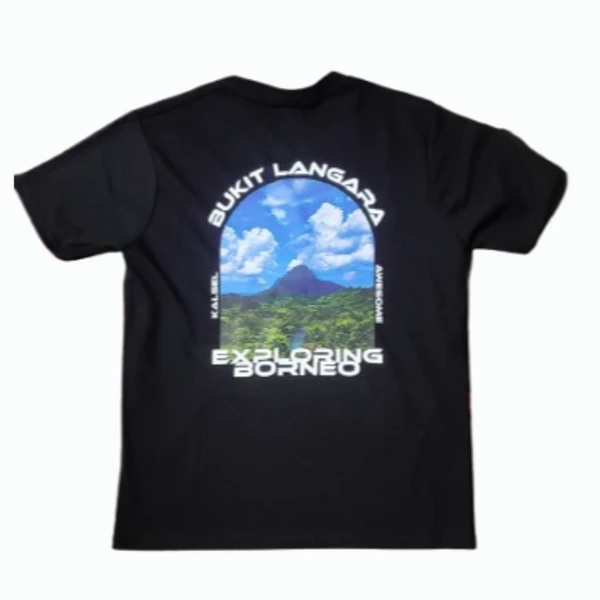Tshirt Exploring Borneo - Bukit Langara Kalsel