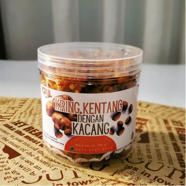 Kring Kentang dengan Kacang - 120g