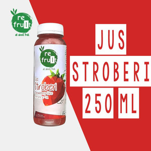 Jus Stroberi ( Strawberry Juice ) refruit 250 mL