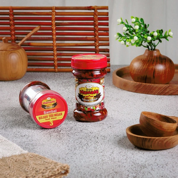 Sambal Balado Teri Medan Tidak Pedas 140 gram