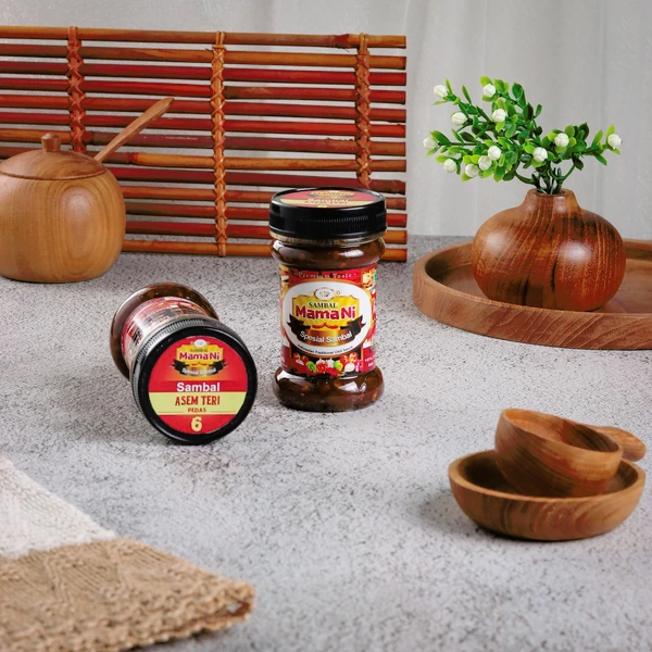 Sambal Asem Teri Pedas 140 gram