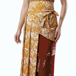 Obi rok pendek motif batik angklung harmoni