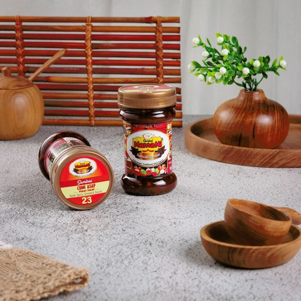 Sambal Cumi Asap Pedas Sedap 140 gram