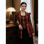 Rasyida Alam - Kebaya Mirah (Merah Hitam)