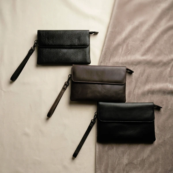 Souvenir clutch rpn kulit