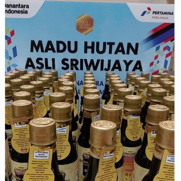 Madu Hutan Asli Sriwijaya varian Multiflora 350 gram