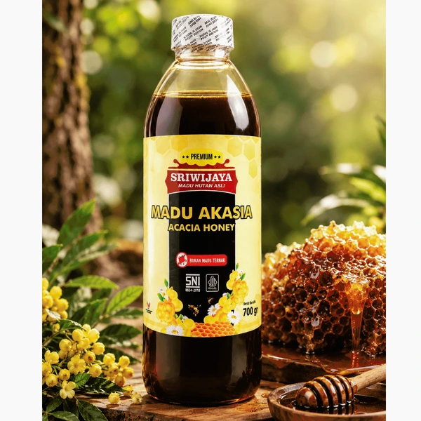 Madu Hutan Asli Sriwijaya varian akasia 150 gram