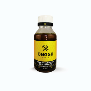 Madu Murni Onggu Java Mellifera Raw Honey 650 gr – 100% Nektar Alami, Tanpa Campuran