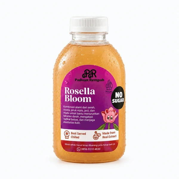 Rosella Bloom (minuman rempah kekinian)