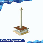 Monas, Papercraft Ichinogami (DIY), Isi 1 landmark Jakarta, tinggi 35 cm
