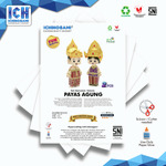 Payas Agung isi 2 pcs, Papercraft Ichinogami (DIY), Paper craft pasangan baju adat Bali Heritage