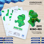 Roborex, Papercraft Ichinogami (DIY), isi 1 pcs tinggi 20 cm