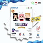 The Family isi 3 pcs, sistem Die Cut (Terpotong) Papercraft Ichinogami (DIY) – 4 Expressions
