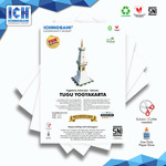 Tugu Yogyakarta, Papercraft Ichinogami (DIY), isi 1 set Landmark Yogyakarta, tinggi 25 cm