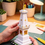 Tugu Yogyakarta, Papercraft Ichinogami (DIY), isi 1 set Landmark Yogyakarta, tinggi 25 cm