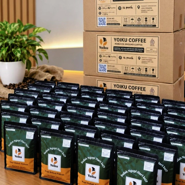 Kopi bubuk robusta 250 gram