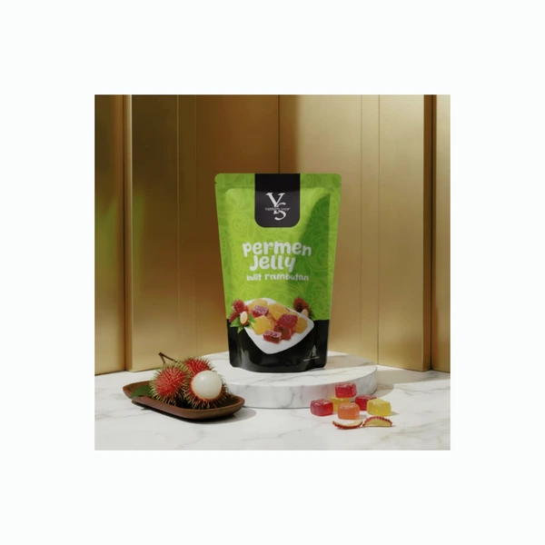 Permen Jelly Kulit Rambutan