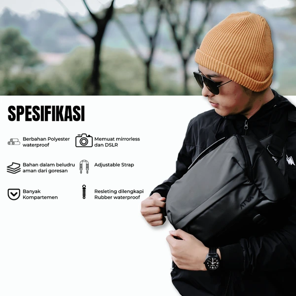 ATVA Tas Kamera Selempang Zoom Series