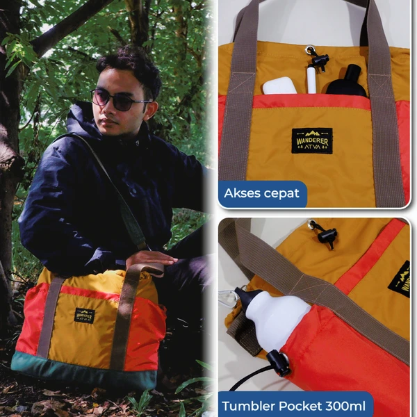 ATVA Tas 2 in 1 Totebag & Slingbag Walters Series