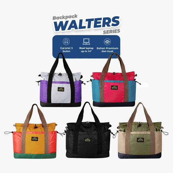 ATVA Tas 2 in 1 Totebag & Slingbag Walters Series