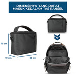 ATVA Tas Kamera Sling Bag Kamera Pouch Insert Series