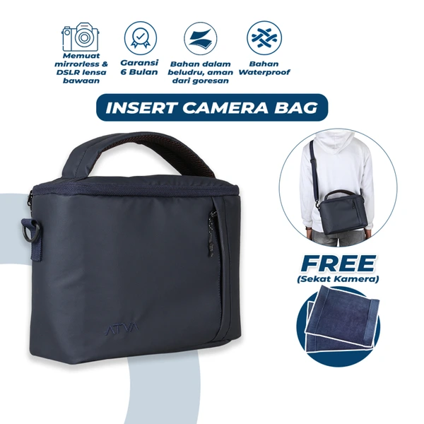 ATVA Tas Kamera Sling Bag Kamera Pouch Insert Series