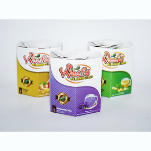 Weeka Wedang Celup Teh Herbal Celup Isi 8 Kantong + Gula Batu