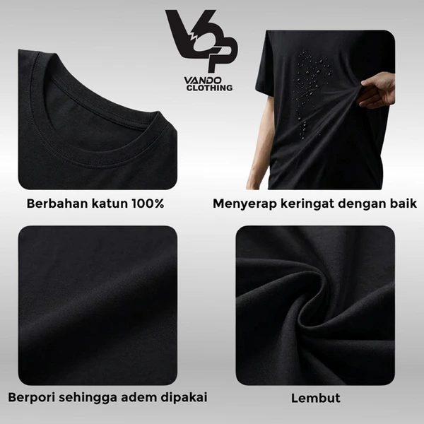 Kaos Wayang Arjuna Cotton Bamboo