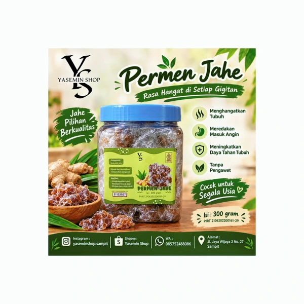 Permen Jahe Home Made