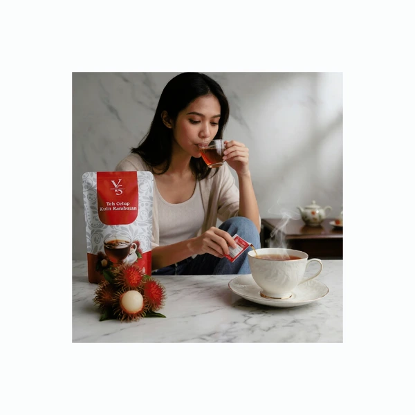 Teh Celup Kulit Rambutan