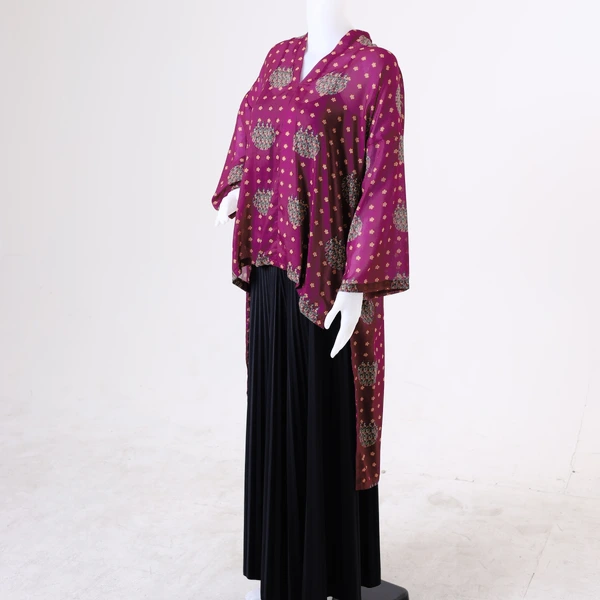 SEKAR BEKSA ASYMMETRIC BLOUSE | UNGU